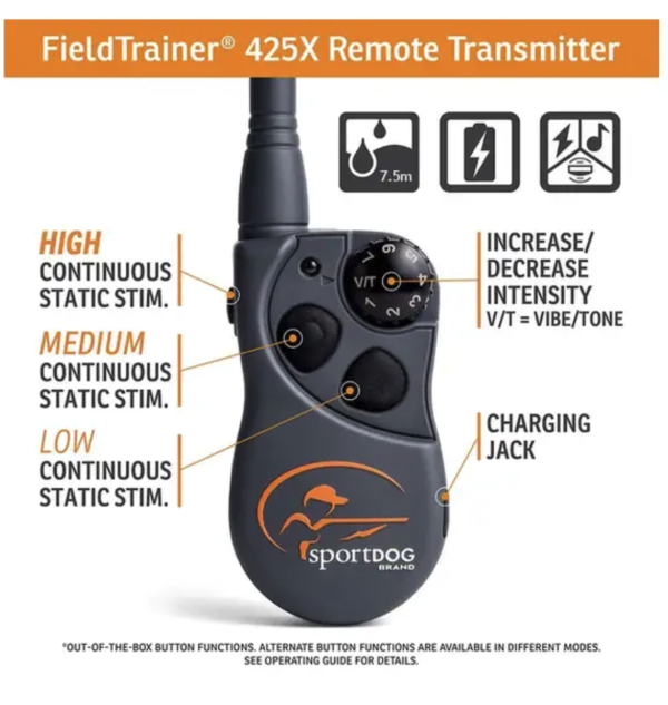 SportDOG FieldTrainer Remote Trainer - SD-425X-E - Image 2