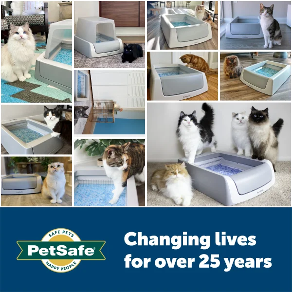 PetSafe® ScoopFree® Crystal Reusable Litter Tray (Brown Box) ZAC60-15710 - Image 5