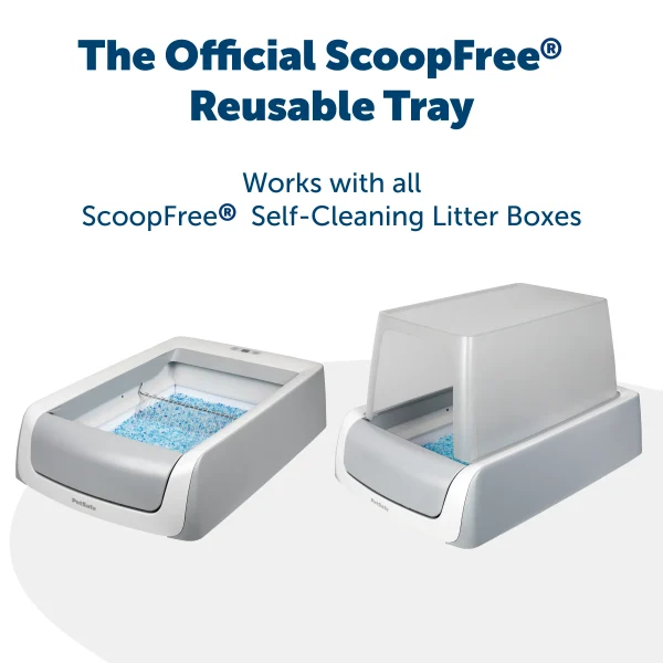 PetSafe® ScoopFree® Crystal Reusable Litter Tray (Brown Box) ZAC60-15710 - Image 4