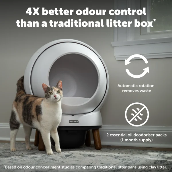 PetSafe® ScoopFree SmartSpin™ Self-Cleaning Litter Box (Brown Box) ZAL10-17986 - Image 6